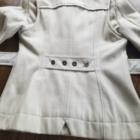 Warm White Esprit Wool Jacket - Picture 9 of 12